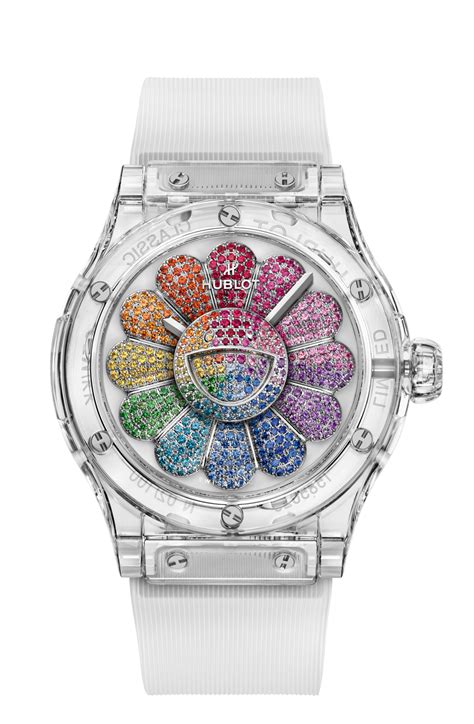 hublot classic fusion takashi murakami sapphire rainbow|Hublot Classic Fusion Takashi Murakami Sapphire Rainbow.